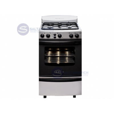 Cocina Orbis 958AC3M Acero Inox Luz 55cm Multigas Encendido