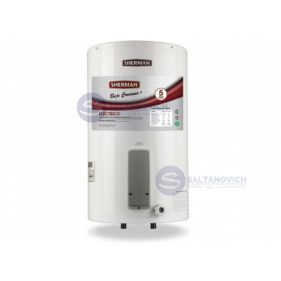 Termotanque Eléctrico Colgar 55l Sherman Tecc55 2000w 86l/h