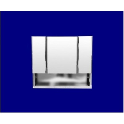 Botiquín Baño Acero Inoxidable 68x50x10cm 5100 Espejo