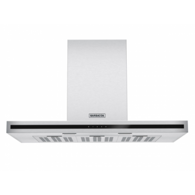 Campana Barbacoa B90d 90cm Pared Acero Inox 190w Luz Led 3v