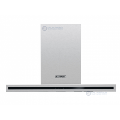 Campana Barbacoa B90d 90cm Pared Acero Inox 190w Luz Led 3v