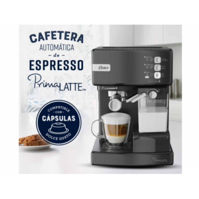 Cafetera Oster BVSTEM6603B Automática 1050 Watts 15 Bares