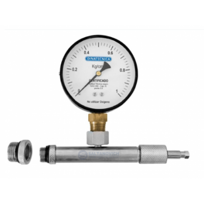 Manómetro Kit Verificador Instalaciones de Gas Dinatecnica