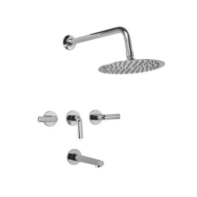 GRIF DUCHA PEI CC LIVE CROMO LEVER 80199 EMBUTIDO