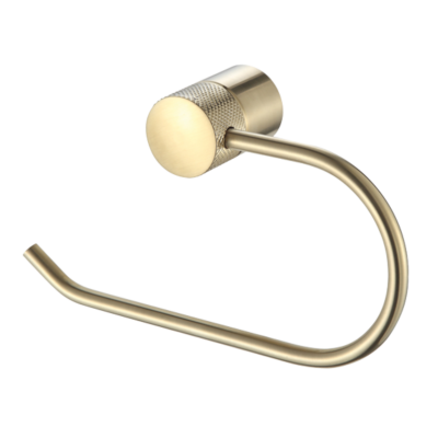 Accesorio Porta Papel Peirano Fabric Gold Dorado Metal