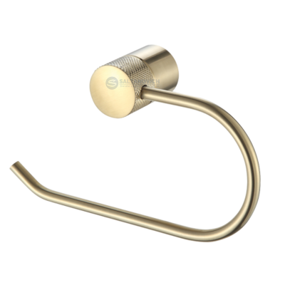 Accesorio Porta Papel Peirano Fabric Gold Dorado Metal