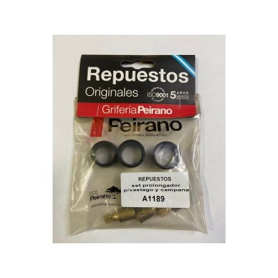 Kit Repuesto Peirano Prolongador de Vastagos y Campana por 3 A1189