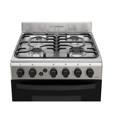 Cocina Ormay Tempo Acero 4 Hornallas Timer Nuevo Modelo