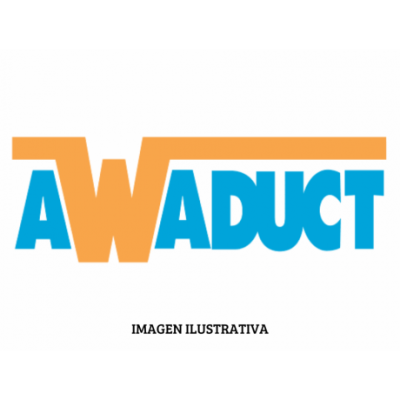 CODO DESAGUE CLOACAL 110 MACHO HEMBRA 90ø AWADUCT ROJO ORING