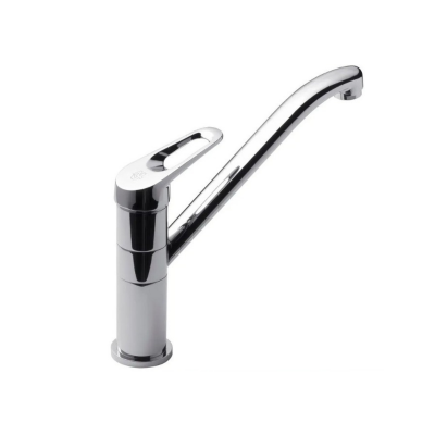 Grifería Cocina Monocomando Mesada Fv Arizona Alto Cromo