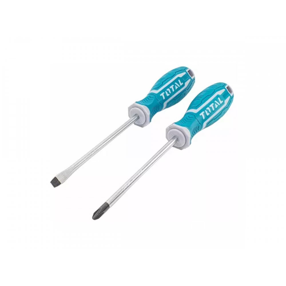 Set 2 Destornilladores Philips Plano Total THT250201