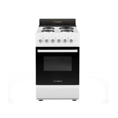 Cocina Eléctrica Ormay Nova Blanca 4 Hornallas 50cm