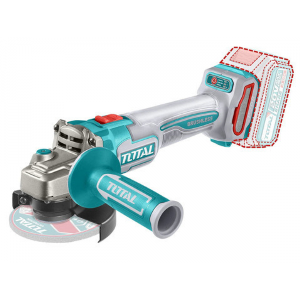 Amoladora Total Industrial Tagli21154 20v 115mm