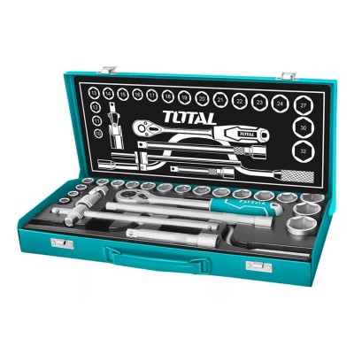 CAJA DE HERRAMIENTAS DE 24PCS  TOTAL THT141253