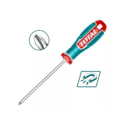 DESTORNILLADOR PHILIPS 6MM X 125MM TOTAL INDUSTRIAL TSDPH2125