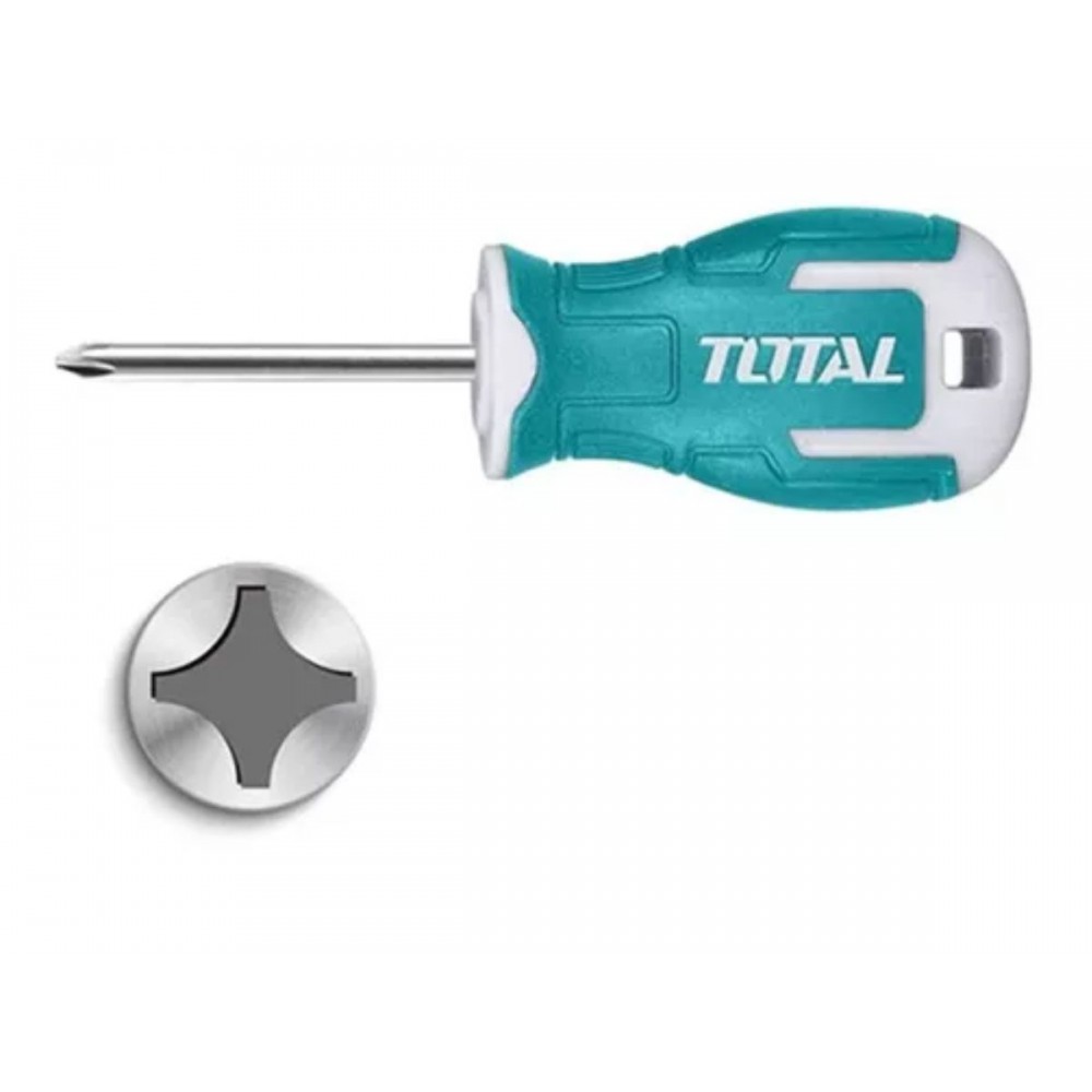 DESTORNILLADOR PHILIPS 6MM X 38MM TOTAL INDUSTRIAL THT26PH2038