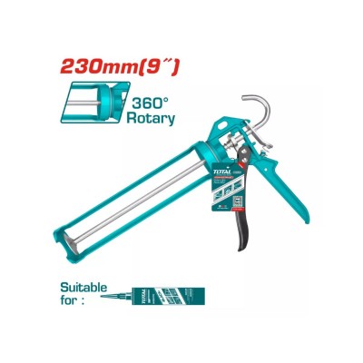 Pistola Para silicona 235mm Con Función Rotativa Total Tht21509
