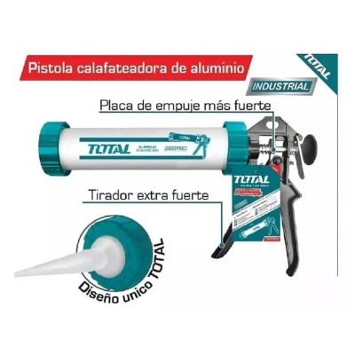 PISTOLA PARA SILICONA TOTAL INDUSTRIAL THT20109  PROFESIONAL