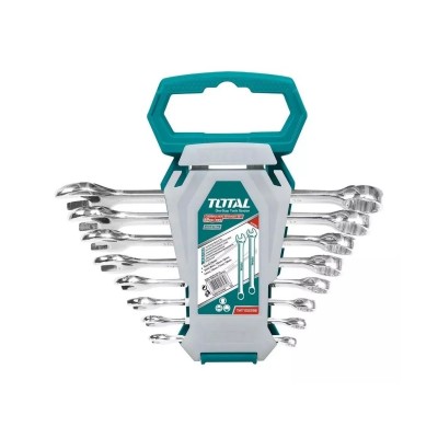 Set De Llaves Combinadas 8 Pcs Industrial Total THT102286-1