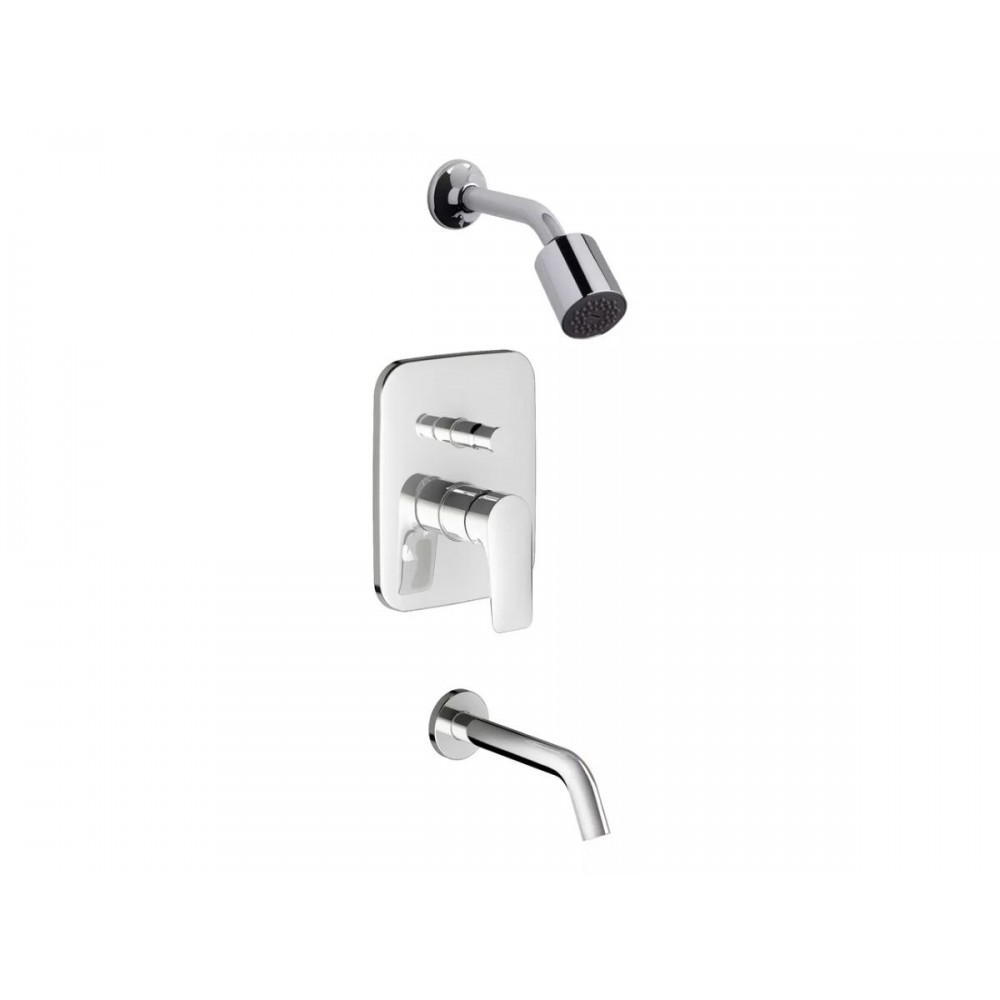 MONOCOMANDO DUCHA FV EMBUTIDO JANA CON TRANS 0106M1CR