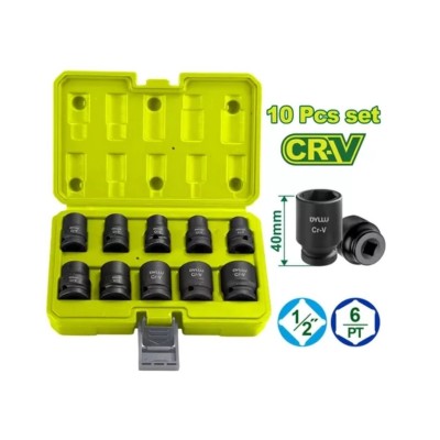 SET DE TUBOS DE IMPACTO 1/2 10 Pcs DYLLU DTMS1D01