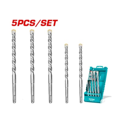 MECHA WIDIA 5 PIEZAS SET SDS PLUS  TAC190501 TOTAL