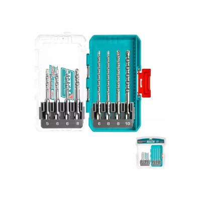 MECHA WIDIA SET DE 8 PIEZAS SDS PLUS  TACSDL11806 MALETIN