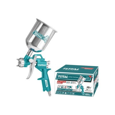 PISTOLA PINTAR 400 CC TOTAL TAT10401 P/COMPRESOR  DEPOSITO ALTO