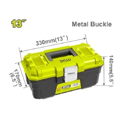 CAJA DE HERRAMIENTA 13" PLASTICO DYLLU DTTB3313