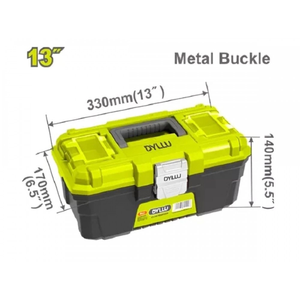 CAJA DE HERRAMIENTA 13" PLASTICO DYLLU DTTB3313