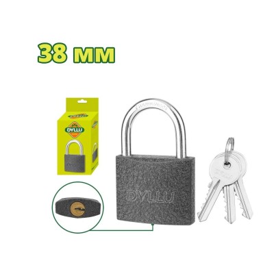 CANDADO 38MM HIERRO DYLLU DTPD5540
