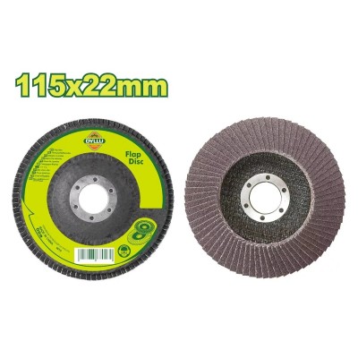 DISCO FLAP METAL/MADERA 115 GRANO 40 DYLLU DTYL1301