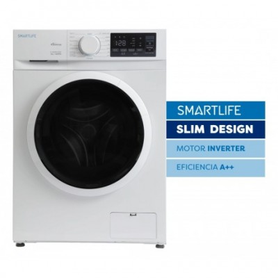 Lavarropas Automatico Smartlife 6kg Inverter Slim Design