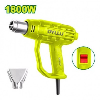 Pistola De Calor Aire Caliente 1800w 560° Dyllu By Total