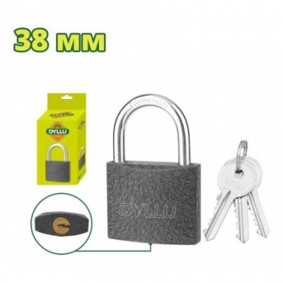 Candado 38mm Dyllu Hierro Dtpd5540