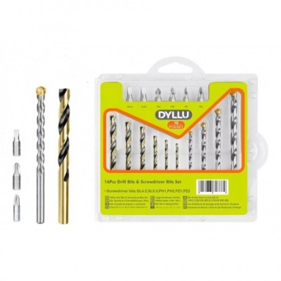Mecha + Puntas Set X 16 Pcs Dyllu Dtmj4165