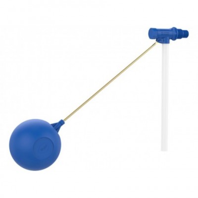 Flot Tanq 1/2-3/4 Blukit 2en1 Pvc 191401 Brazo Metal C/boya