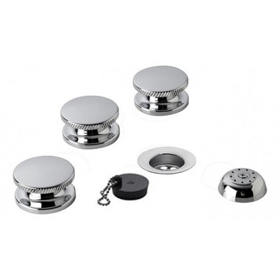 Griferia Para Bidet Fv 44 Cilindrica Cromo