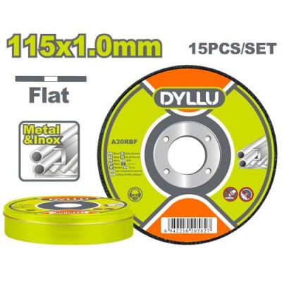 DISCO CORTE 115 X 1.00 DYLLU DTAC2L45 CAJA 15 UNIDADES