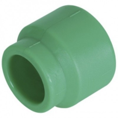 Cupla Fusión 25 x 20 mm Reducción Verde Hembra Hembra Amanco