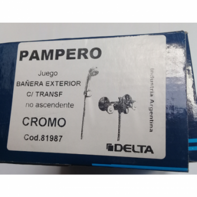 Grifería Ducha Externa Con Transferencia Delta Pampero 81987