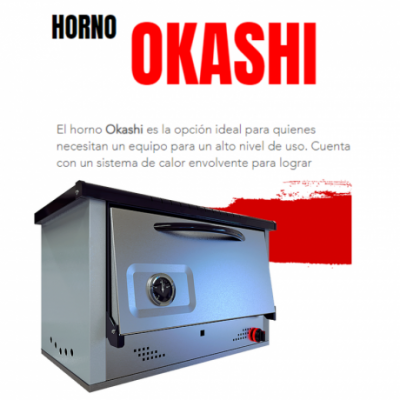 Horno Industrial Okashi Morelli Saho H6 133 X 93 X 49cm Inox