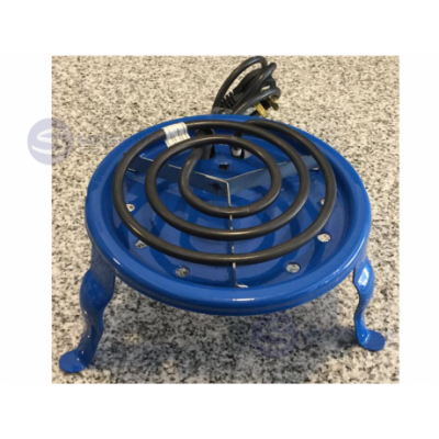 Anafe Eléctrico Calentador Abrasol De Apoyar 850 Watts Azul