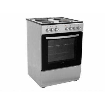 Cocina Eléctrica Atma Ch062p 60 Cm Timer Termostato Gris Luz