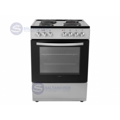 Cocina Eléctrica Atma Ch062p 60 Cm Timer Termostato Gris Luz